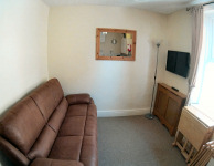 Blackpool Holiday Flats - Apartment 3 Lounge, Widescreen Smart TV, Freeview