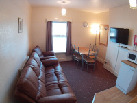 Blackpool Holiday Flats - Apartment 4 Lounge, Widescreen Smart TV, Freeview