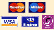 We Accept Major Credit Cards